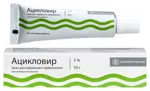 Ацикловир, 5%, мазь для наружного применения, 10 г, 1 шт. фото 
