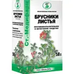 Брусники листья, сырье растительное измельченное, 50 г, 1 шт. фото 