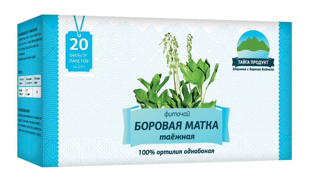 Боровая матка таежная, фиточай, 1.5 г, 20 шт. фото