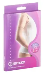 Интекс Бандаж на локтевой сустав, 2 класс компрессии, р. S, 1 шт, бежевого цвета фото