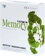 Витрум Мемори плюс, таблетки, 60 шт. фото 3