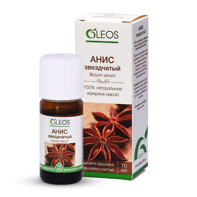 Oleos Анис звездчатый Масло эфирное, 10 мл, 1 шт. фото