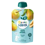 Фрутоняня детское пюре, пюре, 90 г, 1 шт, груша фото