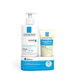 La Roche-Posay Lipikar AP+M бальзам тройного действия 400 мл +  масло для ванны и душа 100 мл, набор, 1 шт. фото