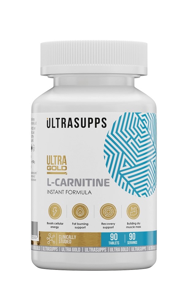 Ультрасаппс ультра голд L-карнитин, таблетки, 90 шт. фото