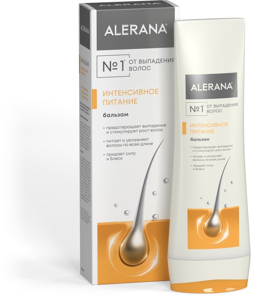 Алерана бальзам-ополаскиватель Интенсивное питание, бальзам, 200 мл, 1 шт. фото