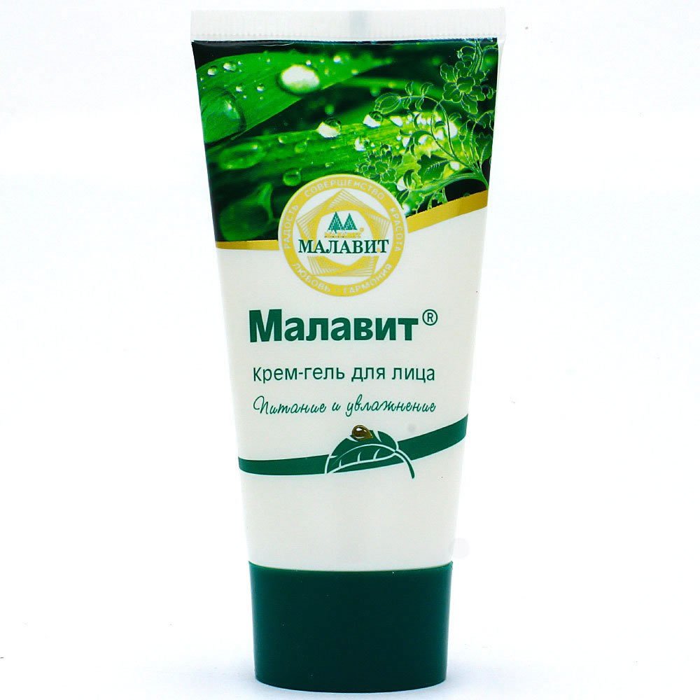 Малавит крем-гель для лица Питание и увлажнение, 50 мл, 1 шт. фото