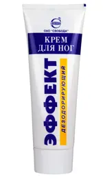 Эффект Крем для ног дезодорирующий, крем, 80 г, 1 шт. фото
