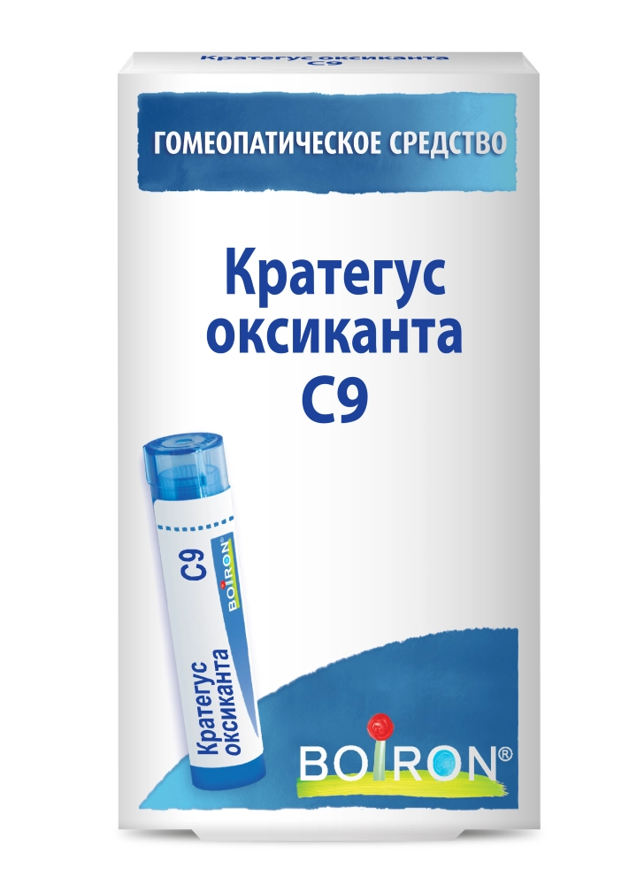 Кратегус оксиканта С9, гранулы гомеопатические, 4 г, 1 шт. фото