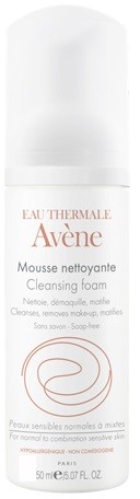 Avene пенка очищающая, пенка для лица, 50 мл, 1 шт. фото