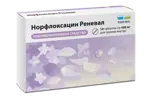 Норфлоксацин Реневал, 400 мг, таблетки, покрытые пленочной оболочкой, 10 шт. фото