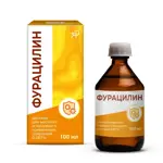 Фурацилин, 0.067%, раствор для местного и наружного применения спиртовой, 100 мл, 1 шт. фото
