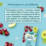 Фрутоняня сок, сок, 200 мл, 1 шт, яблоко + вишня, осветленный фото 5