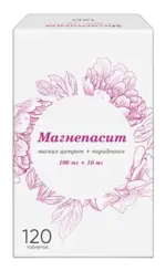 Магнепасит, 100 мг+10 мг, таблетки, покрытые пленочной оболочкой, 120 шт. фото