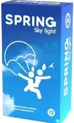 Spring Sky Light презервативы ультратонкие, набор презервативов, 12 шт, ароматизированные фото 