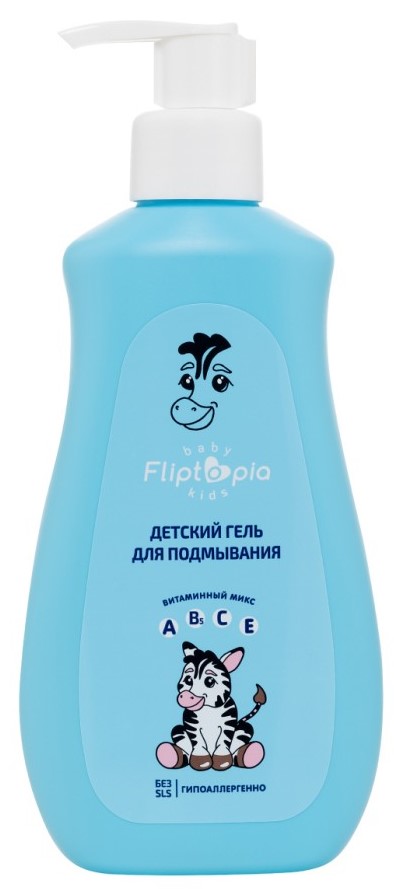 Fliptopia Baby, гель, 300 мл, 1 шт, детский для подмывания фото