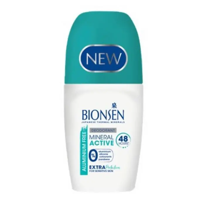 Bionsen Mineral Active дезодорант для чувствительной кожи, дезодорант-ролик, 50 мл, 1 шт. фото