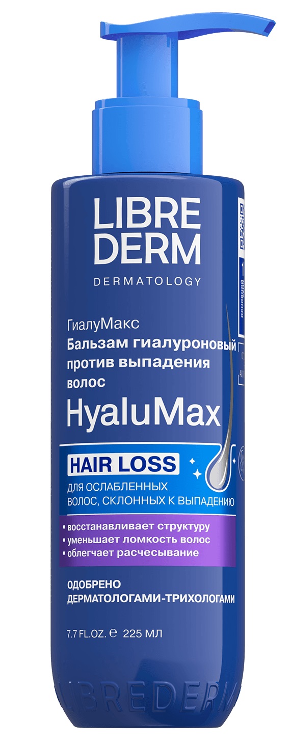 Librederm HyaluMax бальзам гиалуроновый против выпадения волос, бальзам для волос, 225 мл, 1 шт. фото
