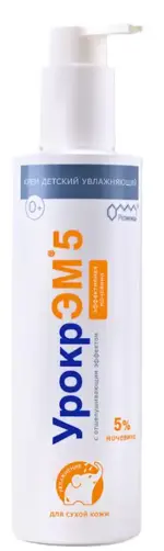 Урокр эм 5, 5%, крем детский, 250 мл, 1 шт, увлажняющий с мочевиной фото