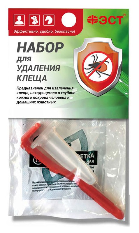 Набор для удаления клеща, 1 шт, арт. 2032 фото