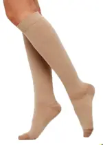Чулок компрессионный до колена с закрытым мыском, 3 класс компрессии, р. 4, 1 шт, телесного цвета фото