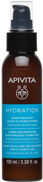 Apivita Кондиционер для волос увлажняющий несмываемый с гиалуроновой кислотой и алоэ, кондиционер, 100 мл, 1 шт. фото