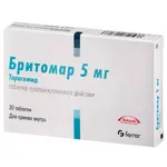 Бритомар, 5 мг, таблетки пролонгированного действия, 30 шт. фото