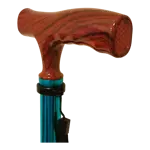 Трость металлическая телескопическая с ортопедической рукояткой AMCT25 BU, 1 шт, синего цвета фото 2