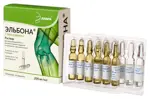 Эльбона, 200 мг/мл, раствор для внутримышечного и внутрисуставного введения, 2 мл, 6 шт, в комплекте с растворителем фото