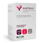 Фортека, 20 мг/мл, концентрат для приготовления раствора для инфузий, 5 мл, 1 шт. фото