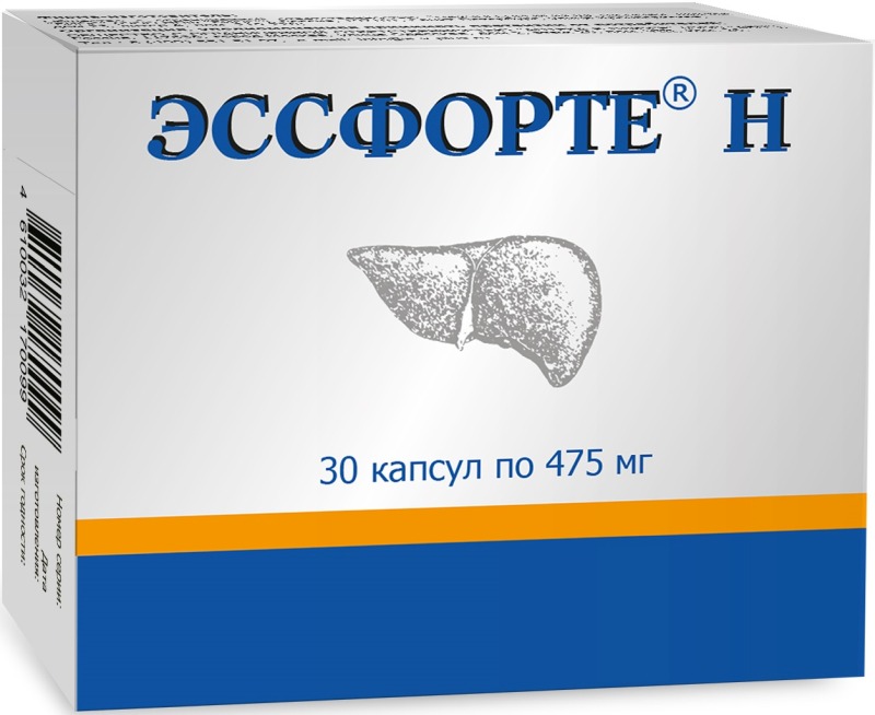 Эссфорте Н, 475 мг, капсулы, 30 шт. фото