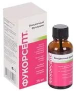 Фукорсепт, дезинфицирующее средство, 25 мл, 1 шт. фото