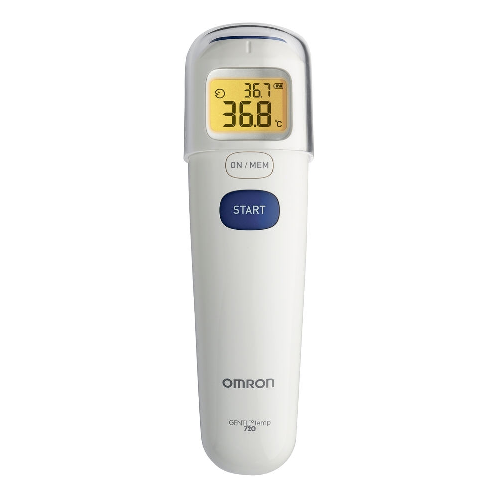 Термометр инфракрасный Omron Gentle Temp 720 (MC-720-E), 1 шт, бесконтактный фото