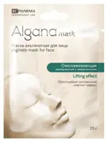 Algana Маска для лица альгинатная омолаживающая минеральная, маска для лица, 25 г, 1 шт. фото