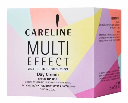 Careline Multi effect крем многофункциональный дневной, крем для лица, 50 мл, 1 шт, spf 25 фото