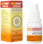 Носолин-бальзам, 0.1%, капли назальные, 10 мл, 1 шт. фото