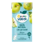 Фрутоняня сок, сок, 500 мл, 1 шт, яблоко, осветленный, без сахара фото 1