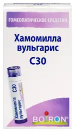 Хамомилла вульгарис С30, гранулы гомеопатические, 4 г, 1 шт. фото