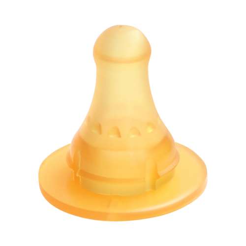 Lubby Cоска латексная для густой пищи, с х-образным отверстием, 2 шт, быстрый поток, 6 мес+, арт. 12011 фото