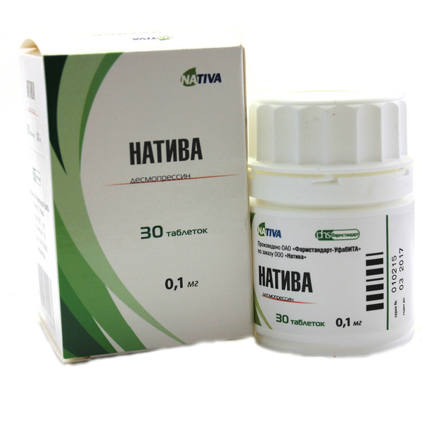 Натива, 0.1 мг, таблетки, 30 шт. фото