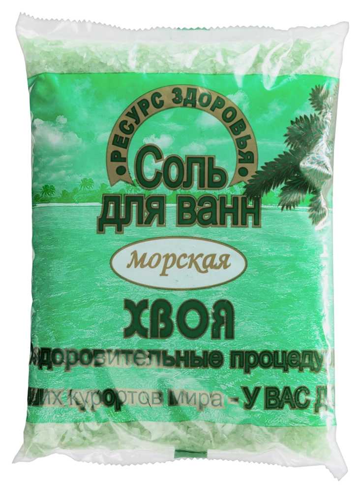 Ресурс здоровья соль для ванн Хвоя, соль для ванн, 1 кг, 1 шт. фото