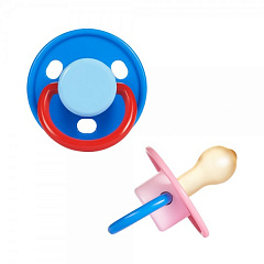 Пома Соска-пустышка латексная круглой формы, 0 +, 1 шт, арт. 5712 фото