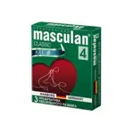 Masculan Classic 4, презервативы, 3 шт, увеличенного размера фото