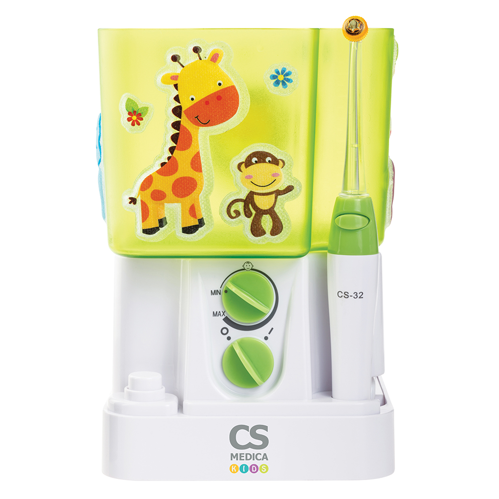 СS Medica Ирригатор полости рта AquaPulsar CS-32 kids, ирригатор стационарный, 1 шт, 7 насадок в комплекте фото