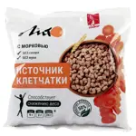 Лито Отруби пшеничные хрустящие с кальцием, гранулы, 100 г, 1 шт, морковь фото