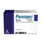 Релпакс, 40 мг, таблетки, покрытые пленочной оболочкой, 2 шт. фото