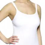 Medela Майка-топ для беременных и кормящих мам, р. L, 1 шт, белый фото