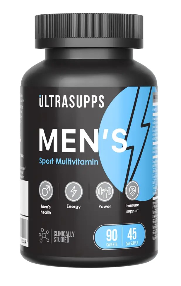 Ультрасаппс Men's Sport Multivitamin витаминно-минеральный комплекс для мужчин, каплеты, 90 шт. фото