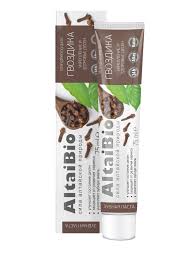 Altaibio Зубная паста Гвоздика, паста зубная, 75 мл, 1 шт, для укрепления и здоровья десен фото