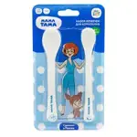 Мама Тама Набор ложечек для кормления, 2 шт, белого цвета, для детей с 4 месяцев, арт. МТ/030 фото